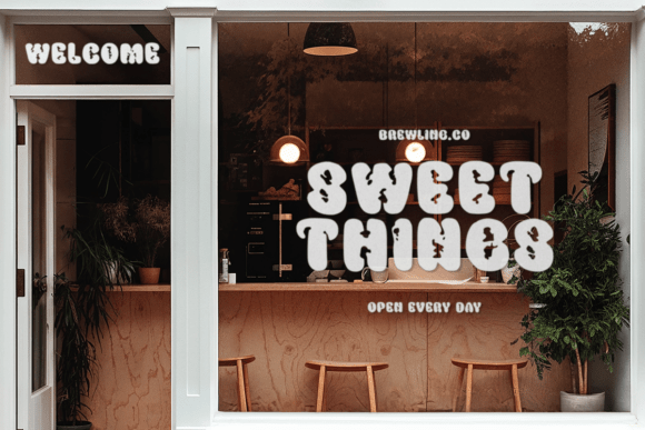 Cafeon Font PNG with transparent background - Preview 5