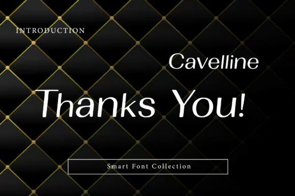 Cavelline Font - Preview 2
