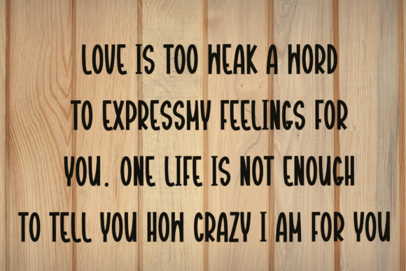 Chocolate Font - Preview 3