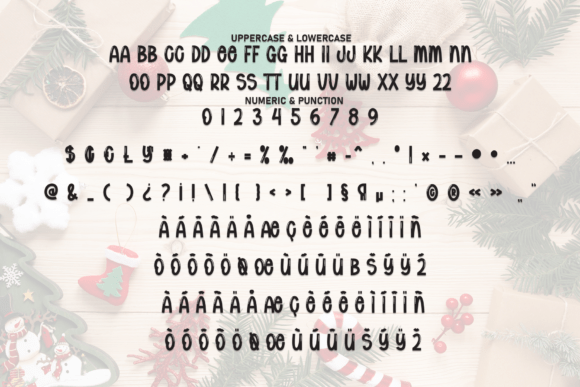 Christmas Font - Preview 6