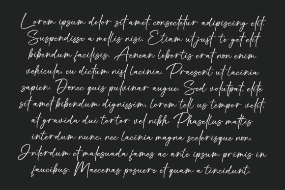Cintarini Font - Preview 2