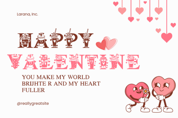 Coffee Valentine Font - Preview 4