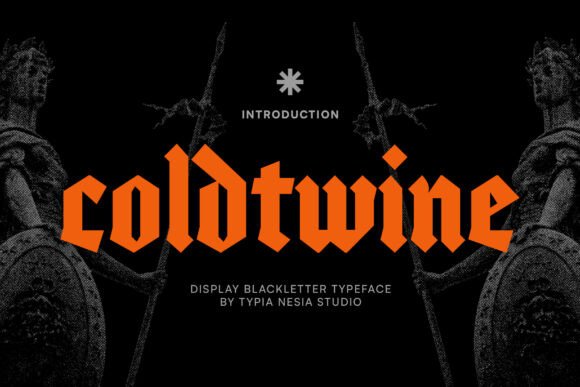 Coldtwine Blackletter Font By Typia Nesia