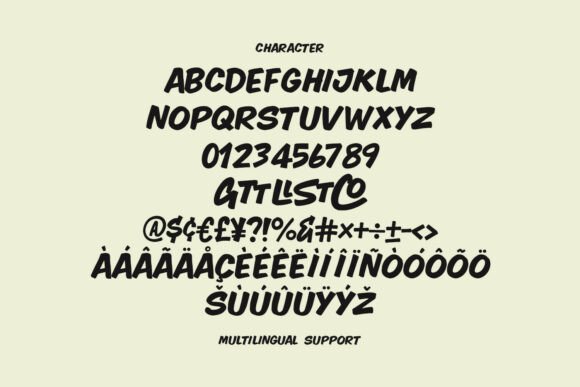 Copasty Lingers Font PNG with transparent background - Preview 6