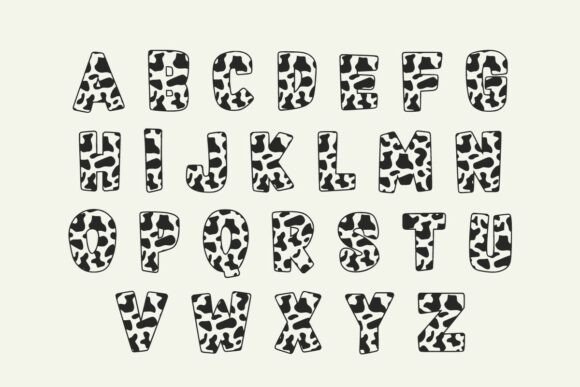 Cow Milk Font - Preview 3
