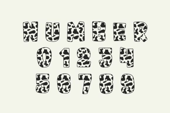Cow Milk Font - Preview 4