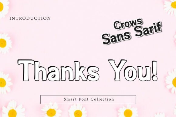 Crows Sans Sarif Font - Preview 2
