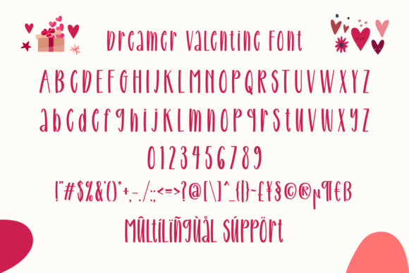 Dreamer Valentine Font - Preview 6