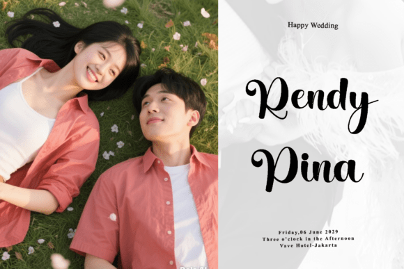 Fairytails Font PNG with transparent background - Preview 3