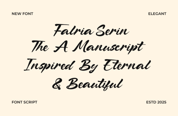 Falria Serin Font - Preview 4