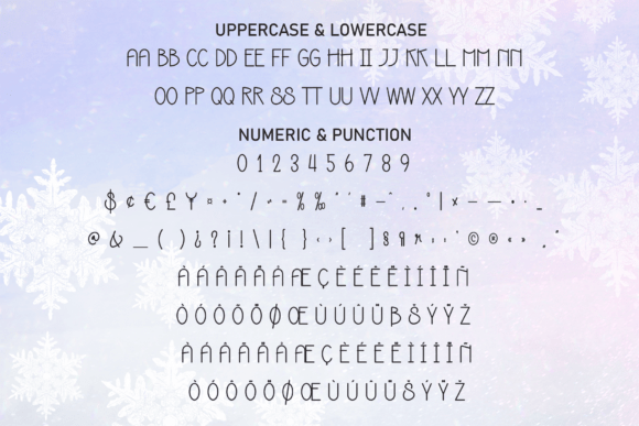 Fancy Winter Font - Preview 6