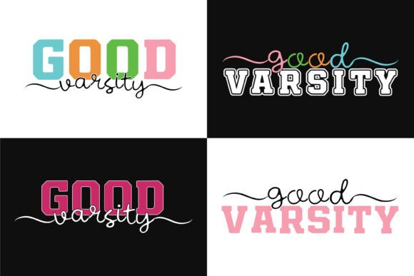 Good Varsity Duo Font - Preview 1