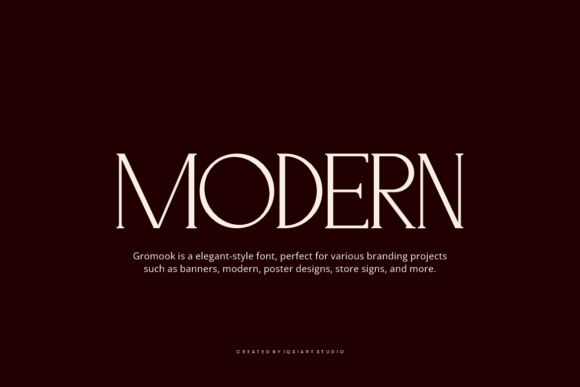 Gromook Font - Preview 2