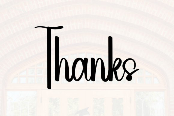 Handmade January Font PNG with transparent background - Preview 4