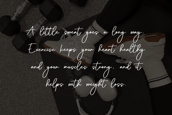 Handwriting Font - Preview 1
