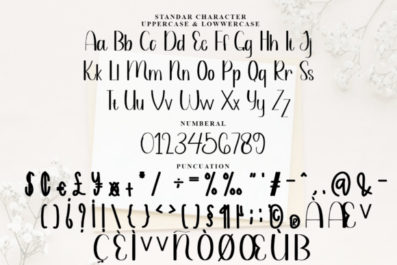 Journal Cards Font PNG with transparent background - Preview 5
