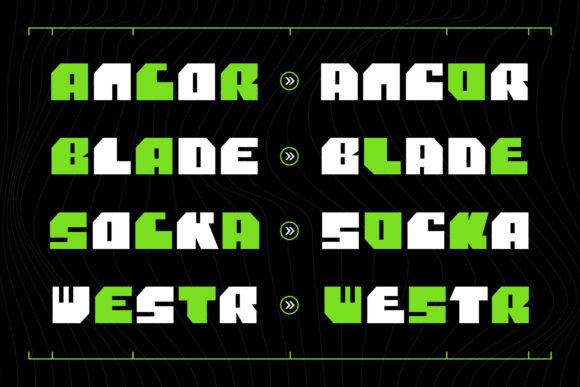 Krugerz Font PNG with transparent background - Preview 4