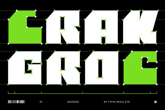 Krugerz Font PNG with transparent background - Preview 6