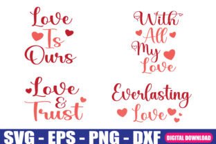 Love Quotes SVG Bundle Cut File