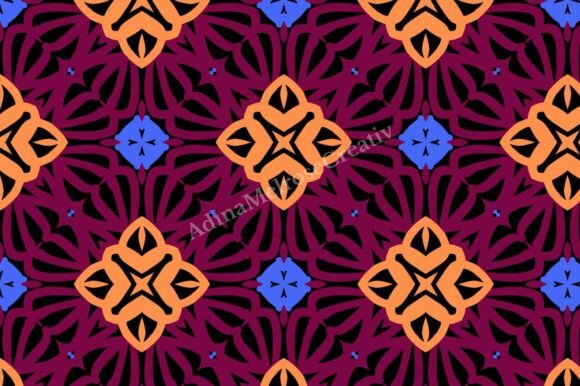 Mandala Geometric Seamless Pattern