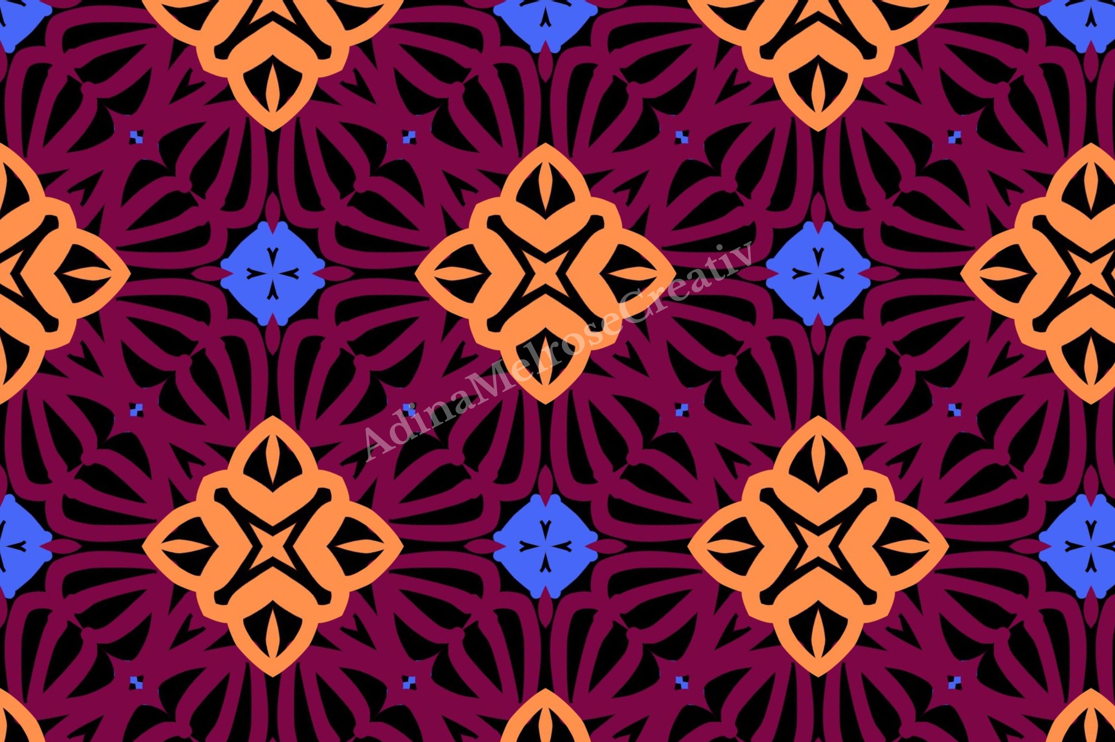 Mandala Geometric Seamless Pattern