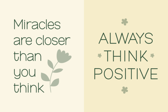 Minimalist Lemonade Font PNG with transparent background - Preview 2