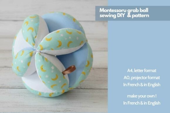 Montessori Grasping Ball Sewing Pattern