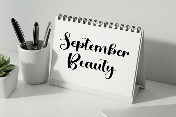 Outline Single Font PNG with transparent background - Preview 1