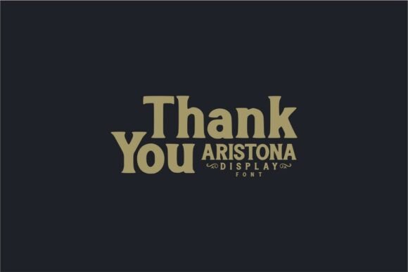 Aristona Font - Preview 3