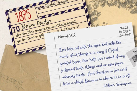 Bachelor Notes Font - Preview 3