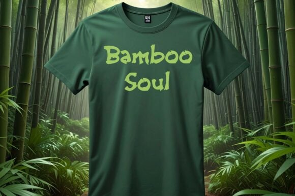 Bamboo Grove Font PNG with transparent background - Preview 1