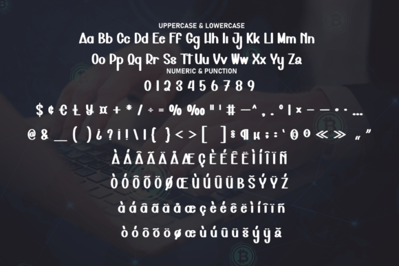 Blockchains Font - Preview 6