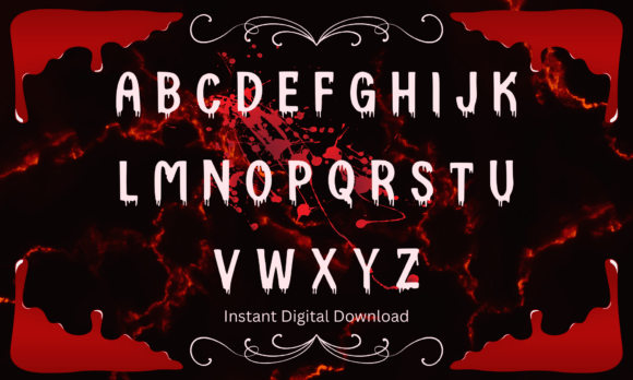 Bloody Mary Font - Preview 1