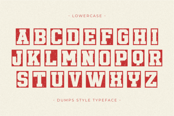Dumps Style Font - Preview 5