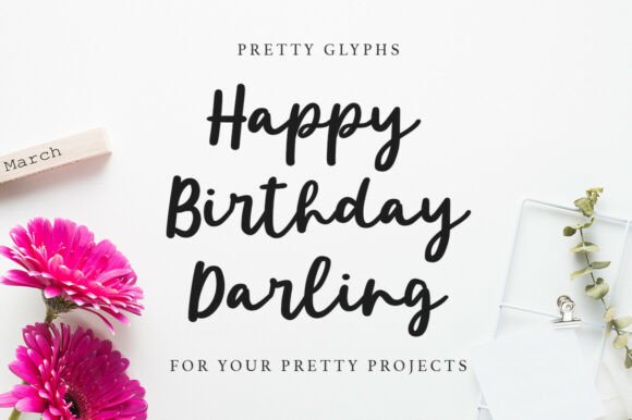 Golden Bright Font - Preview 2