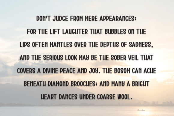 Good Morning Font - Preview 5