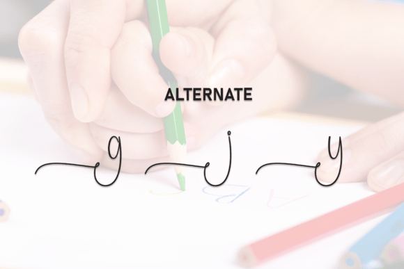 Handwriting Font - Preview 6
