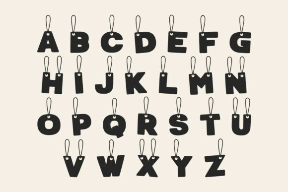 Hangtag Cutes Font - Preview 3