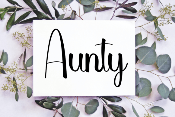 January Sketch Font PNG with transparent background - Preview 1