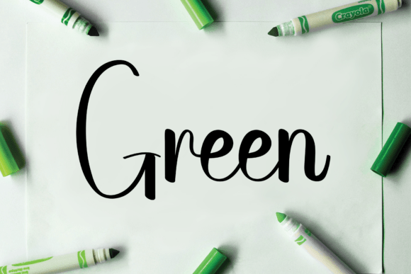 January Sketch Font PNG with transparent background - Preview 2