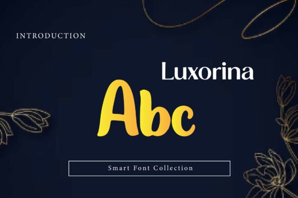 Luxorina Font font preview - 1