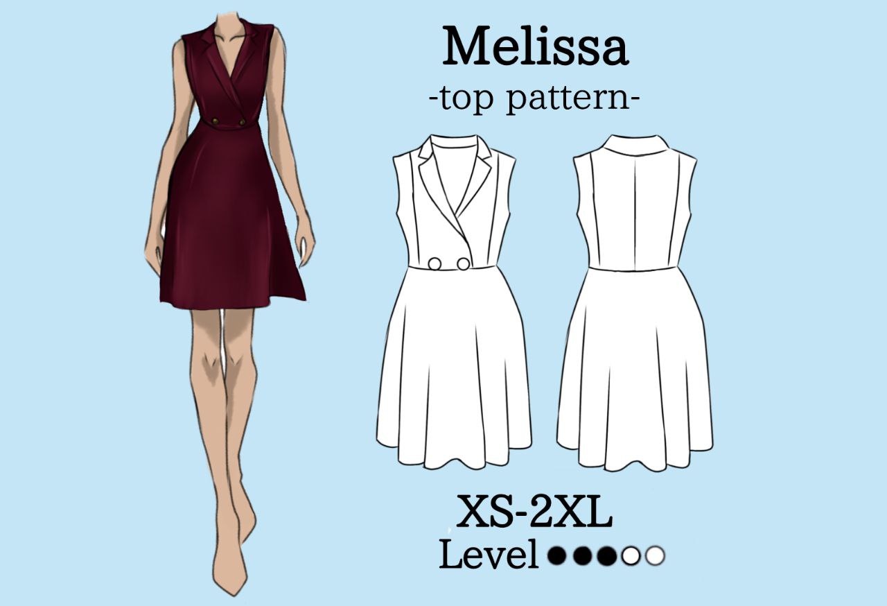 Melissa Dress V - Elegant Dress