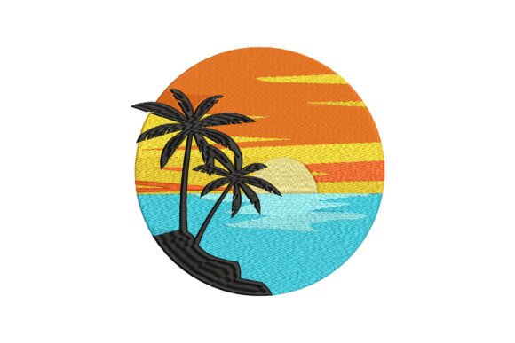 Tropical Sunset Beach