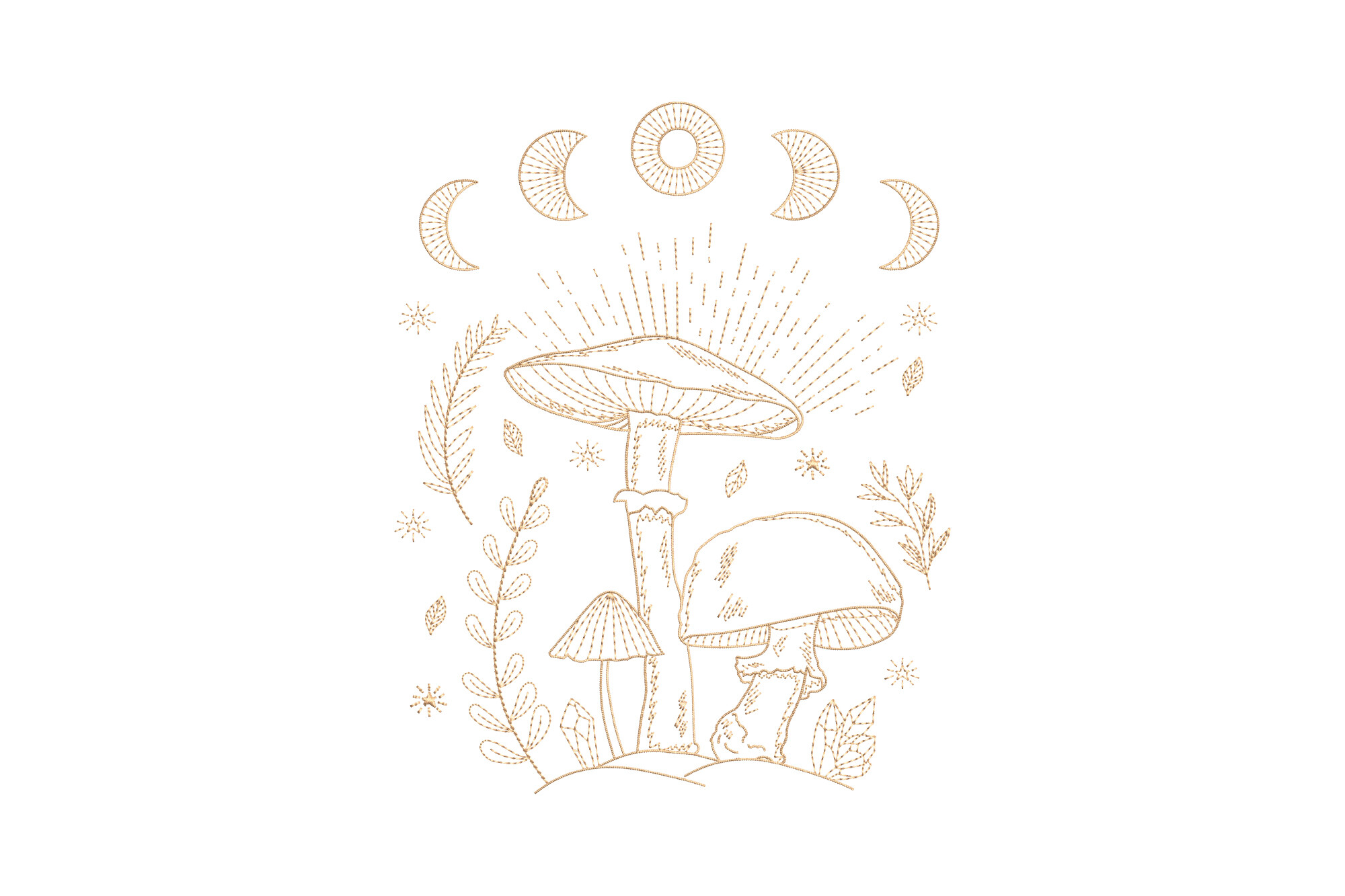 Aesthetic Cottagecore Mushroom
