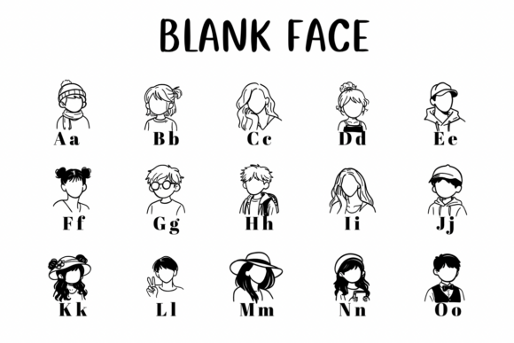 Blank Face Font - Preview 1