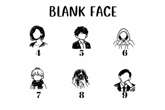 Blank Face Font - Preview 3