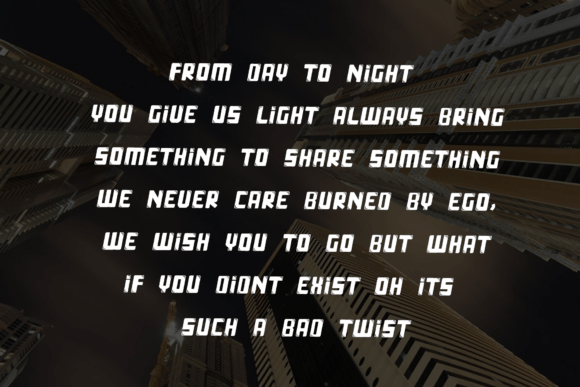 Block Bubble Font - Preview 3