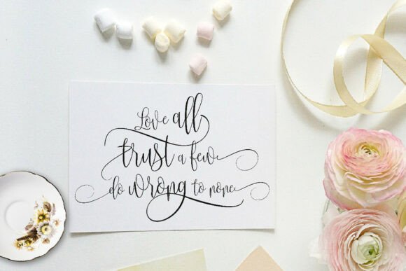 Braveheart Font - Preview 1