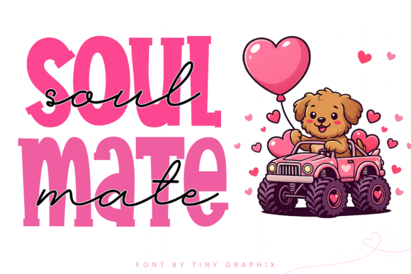 Buddies Love Duo Font - Preview 5