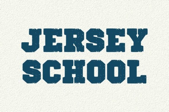 College Stamp Font - Preview 1